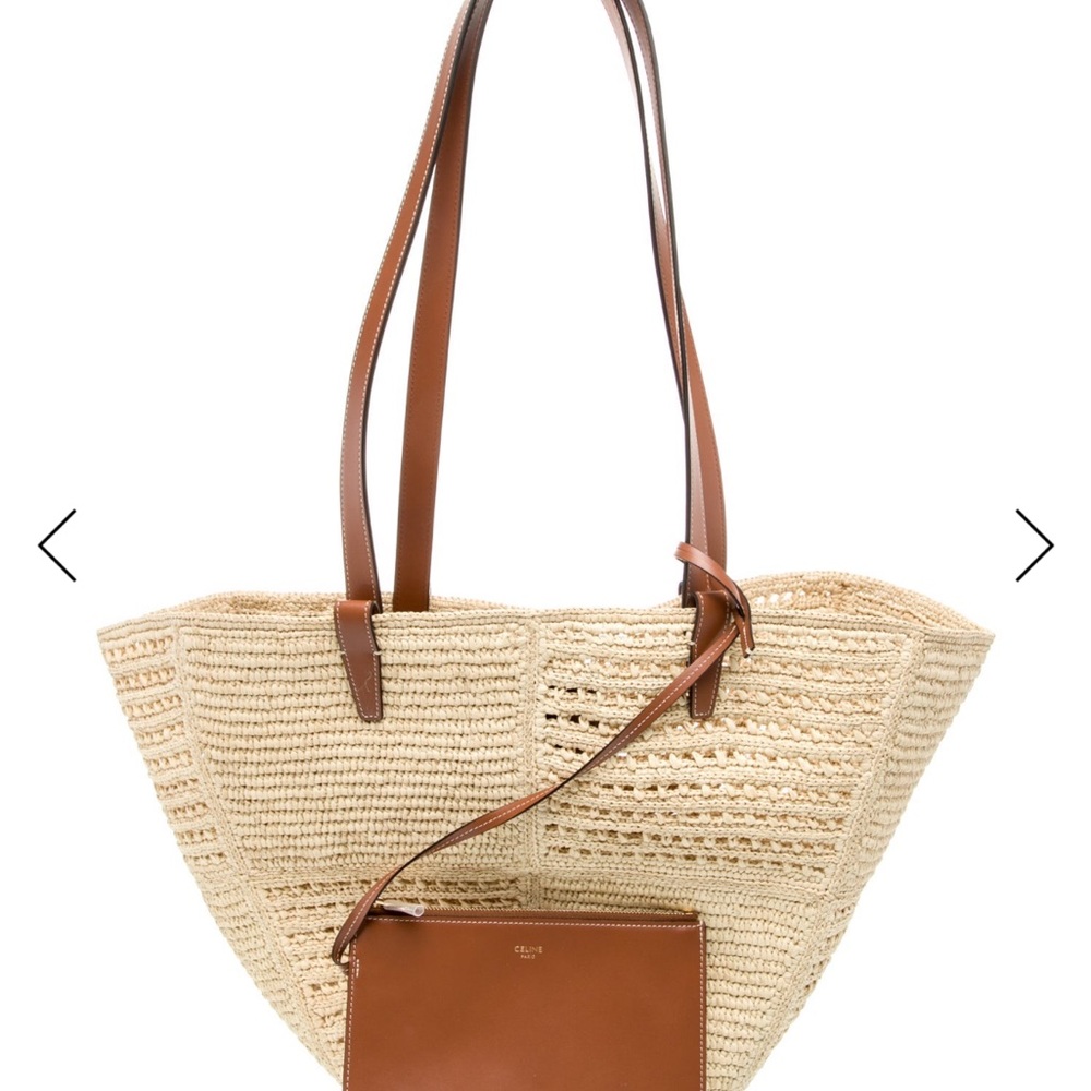 Celine Woven Panier 2025 large Bag - Picture 2 of 8